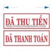 Khắc con dấu đã thu tiền